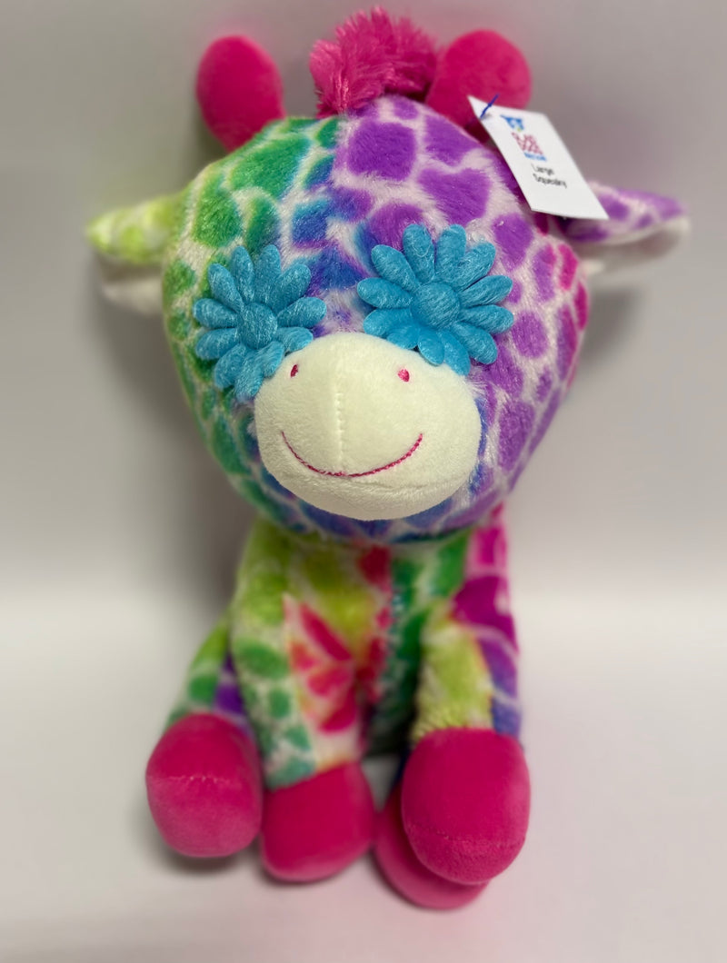 30% OFF! Rainbow Themed Squeaky & NO Squeak Dog Toys S-XXL