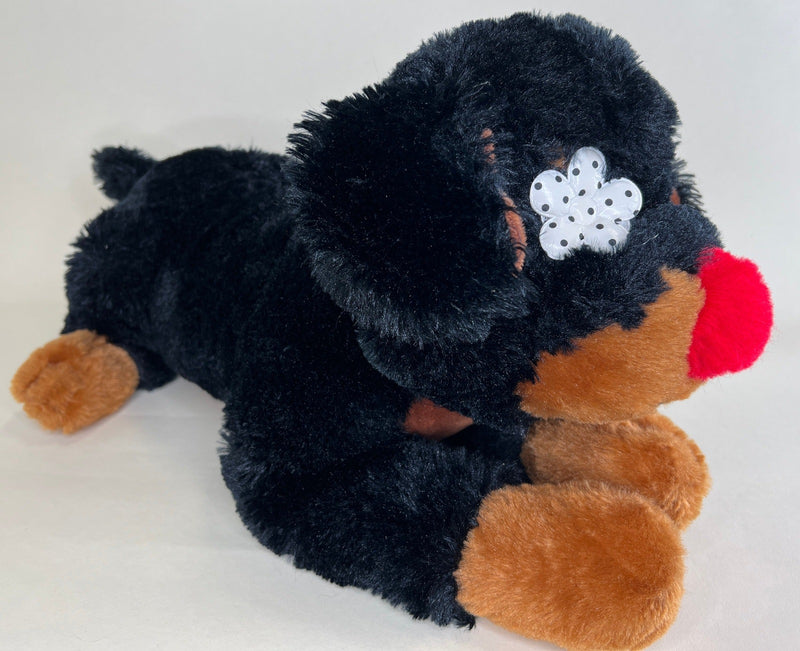 Mini Me Squeaky Breed Dog Toy: Rottweiler / Rottie