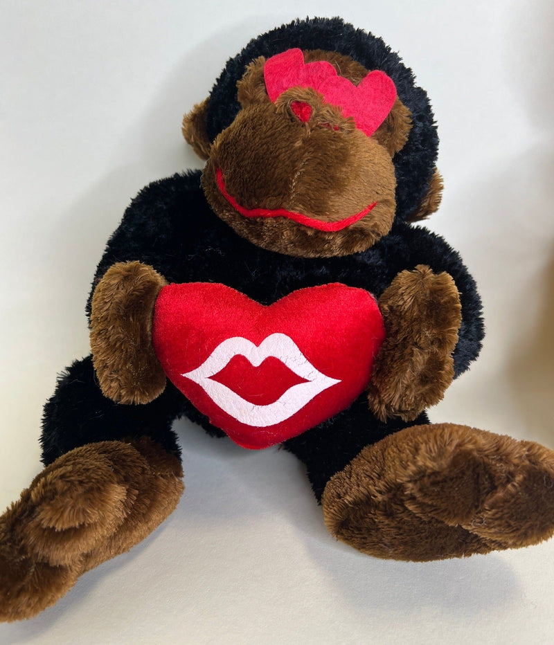 Hearts, Love & Candy Dog Toy: Squeak & NO Squeak, All Sizes