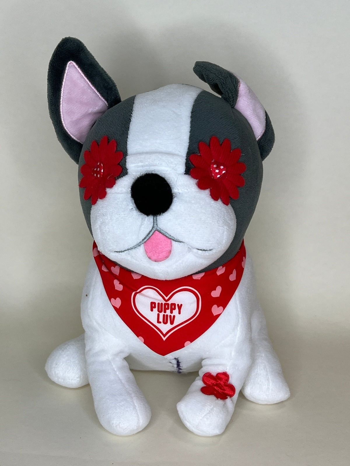 Hearts, Love & Candy Dog Toy: Squeak & NO Squeak, All Sizes