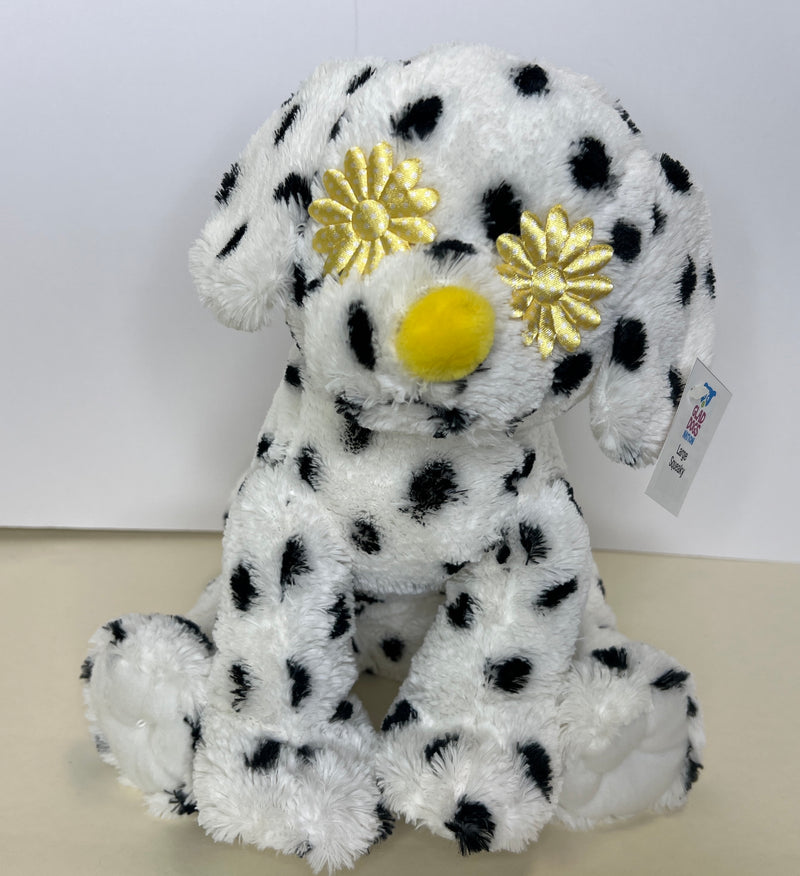 Mini Me Breed Dog Toy: Dalmatian,Squeak & NO Squeak