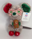 Tiny Stuffed & SQUEAKY Plush Holiday Dog & Cat Toys