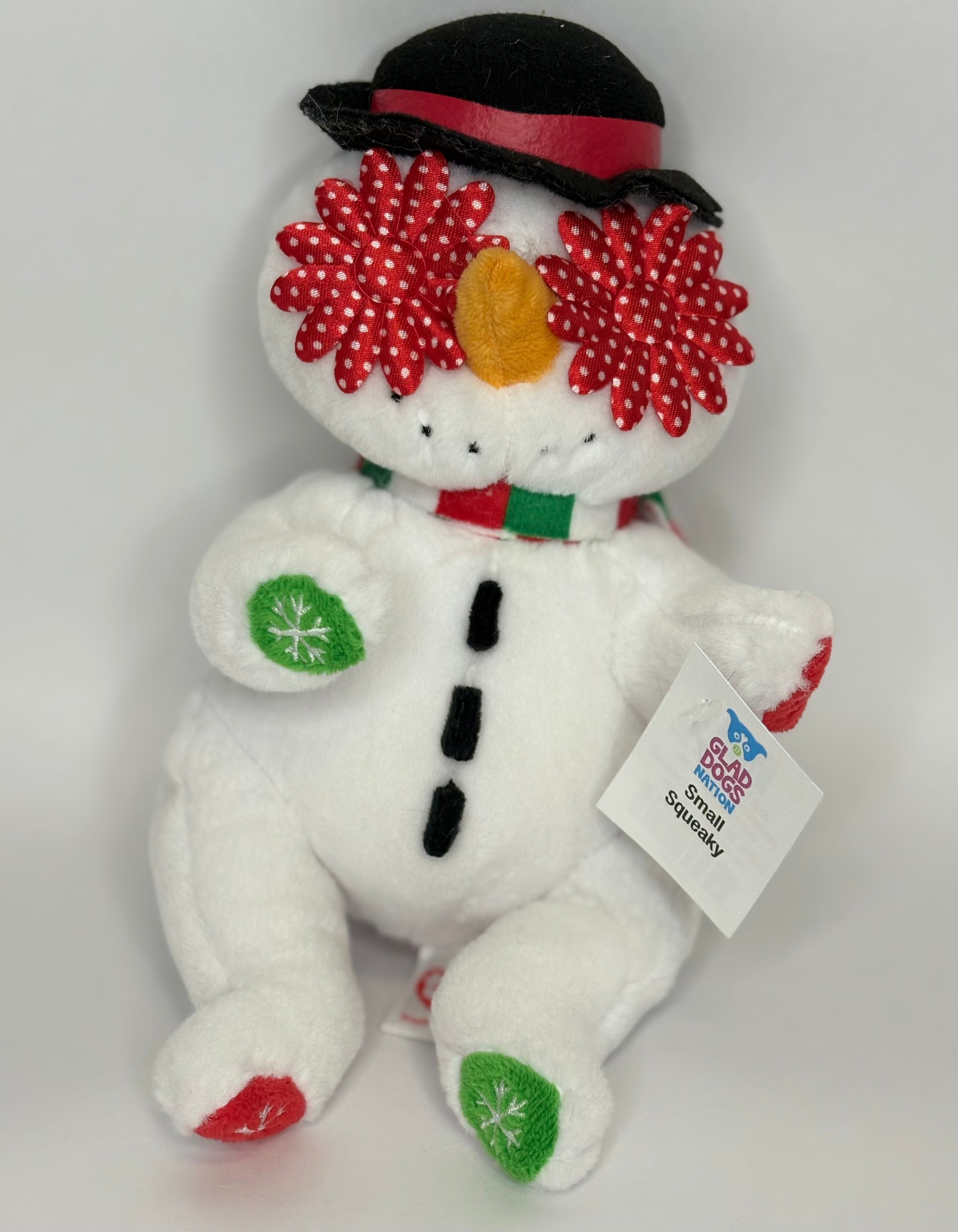 25% OFF! Small Stuffed & SQUEAKY Plush Holiday & Winter Dog Toys