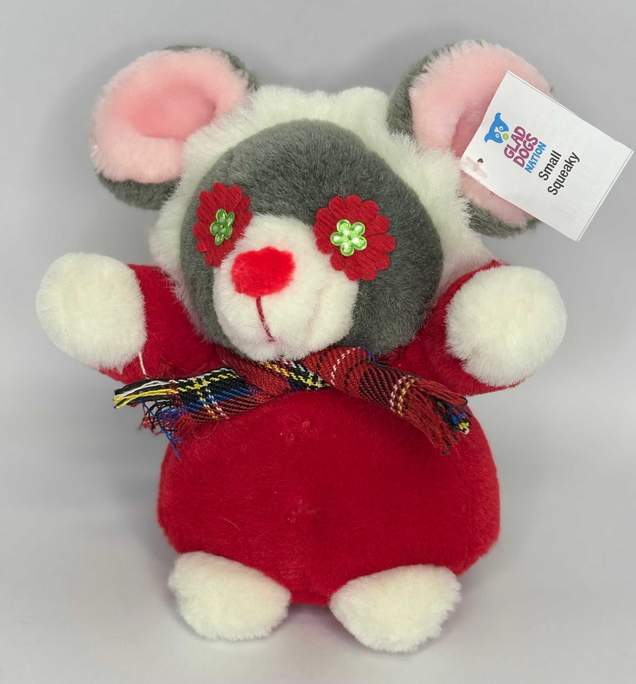 25% OFF! Small Stuffed & SQUEAKY Plush Holiday & Winter Dog Toys