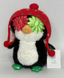 Small Stuffed & SQUEAKY Plush Holiday & Winter Dog Toys