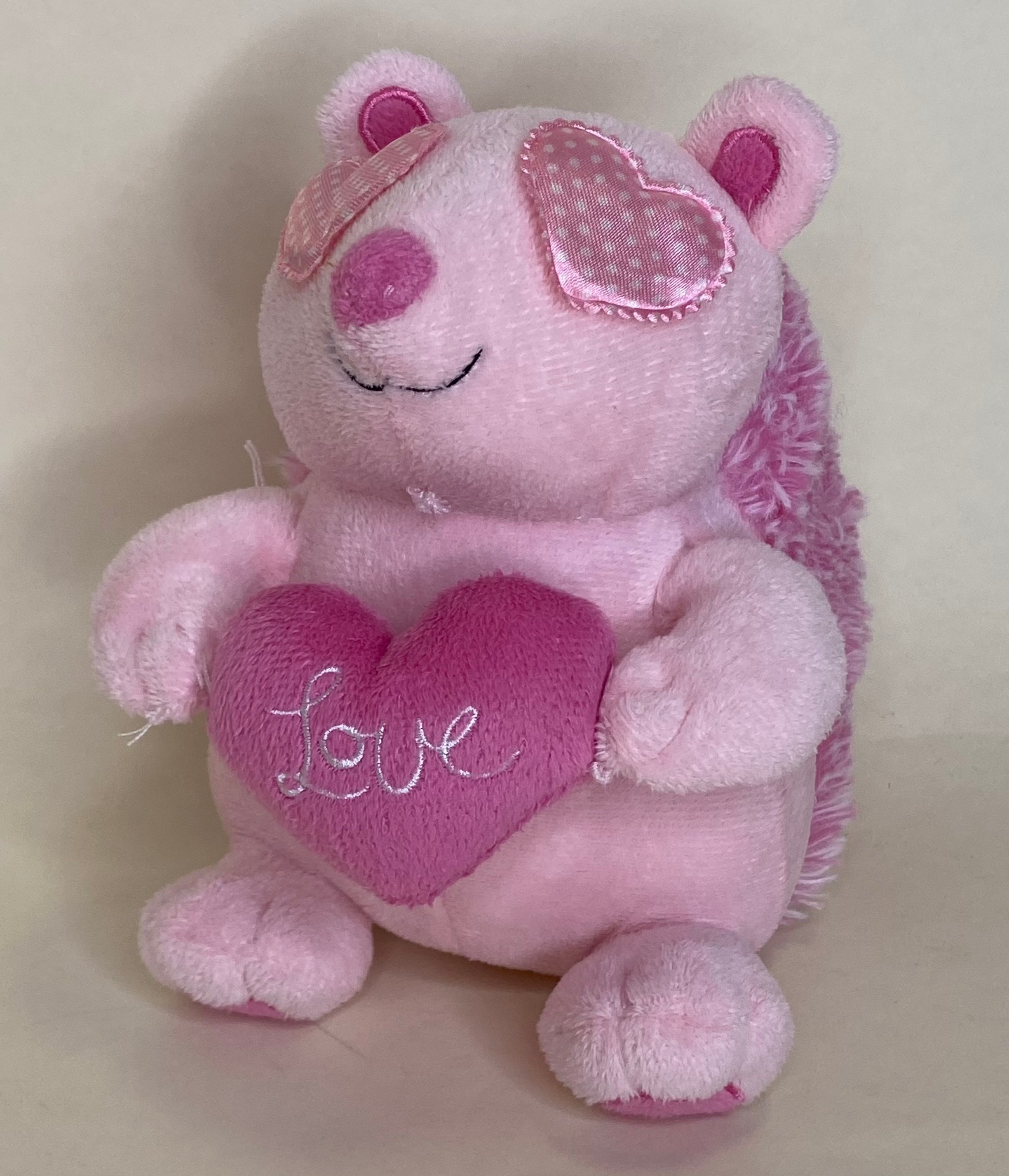 Hearts, Love & Candy Dog Toy: Squeak & NO Squeak, All Sizes