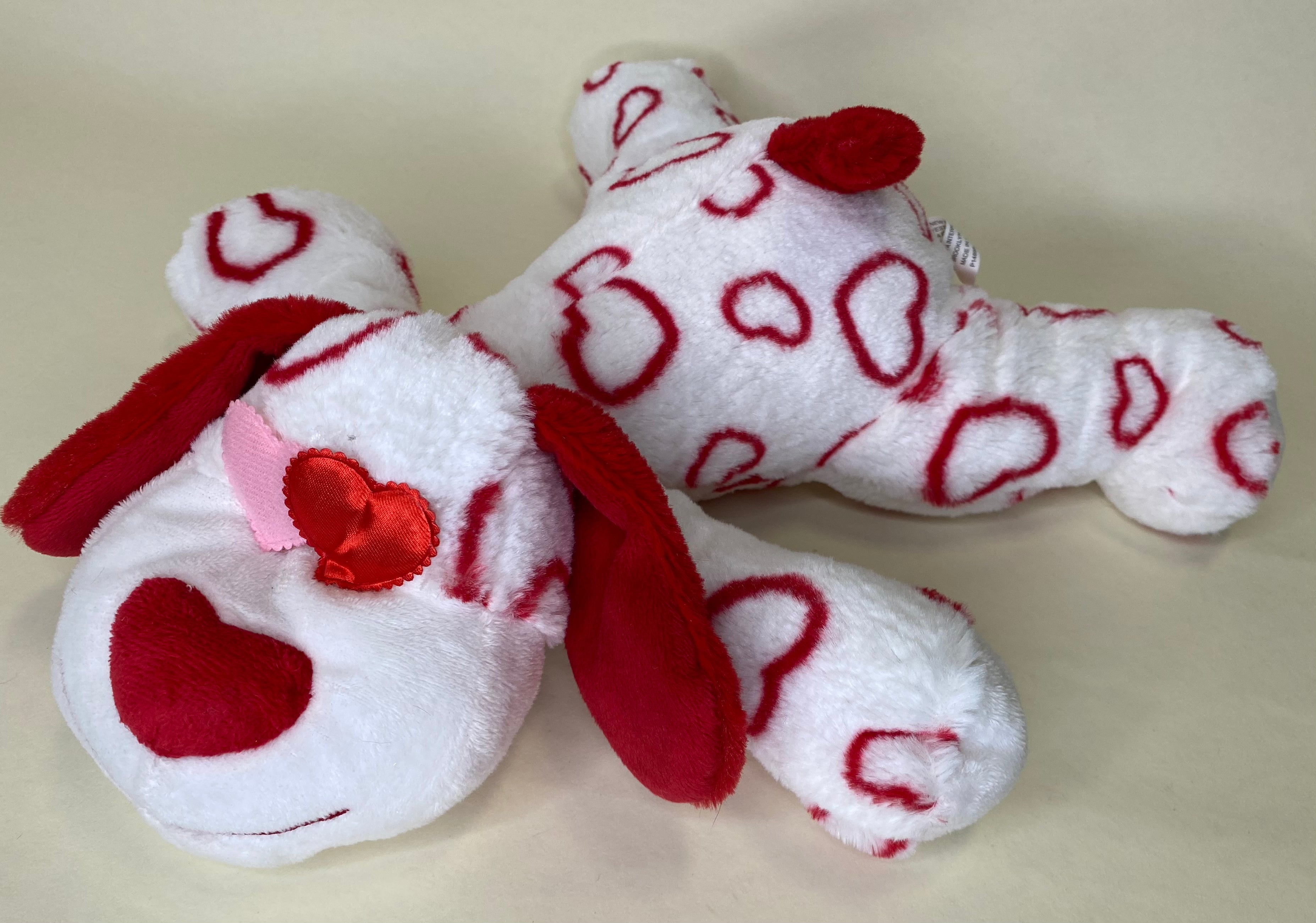 Hearts, Love & Candy Dog Toy: Squeak & NO Squeak, All Sizes