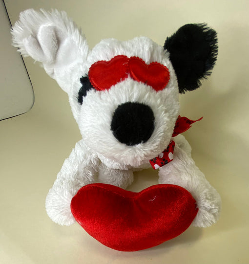 Hearts, Love & Candy Dog Toy: Squeak & NO Squeak, All Sizes