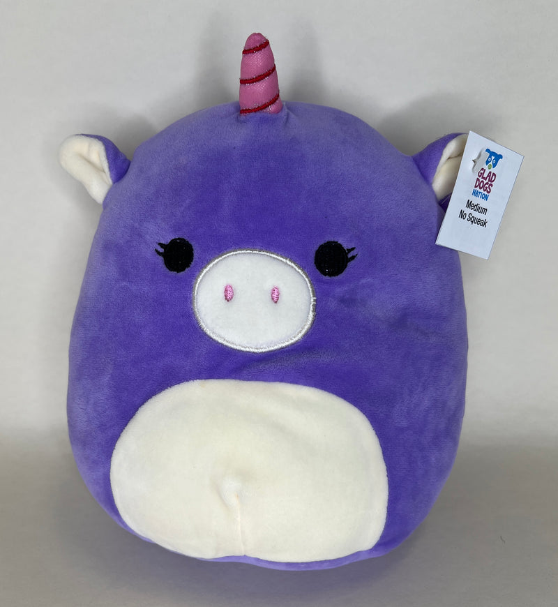 BOGO! Medium Squishy Cuddlers Super Soft Plush Dog Toys: Squeak & NO Squeak