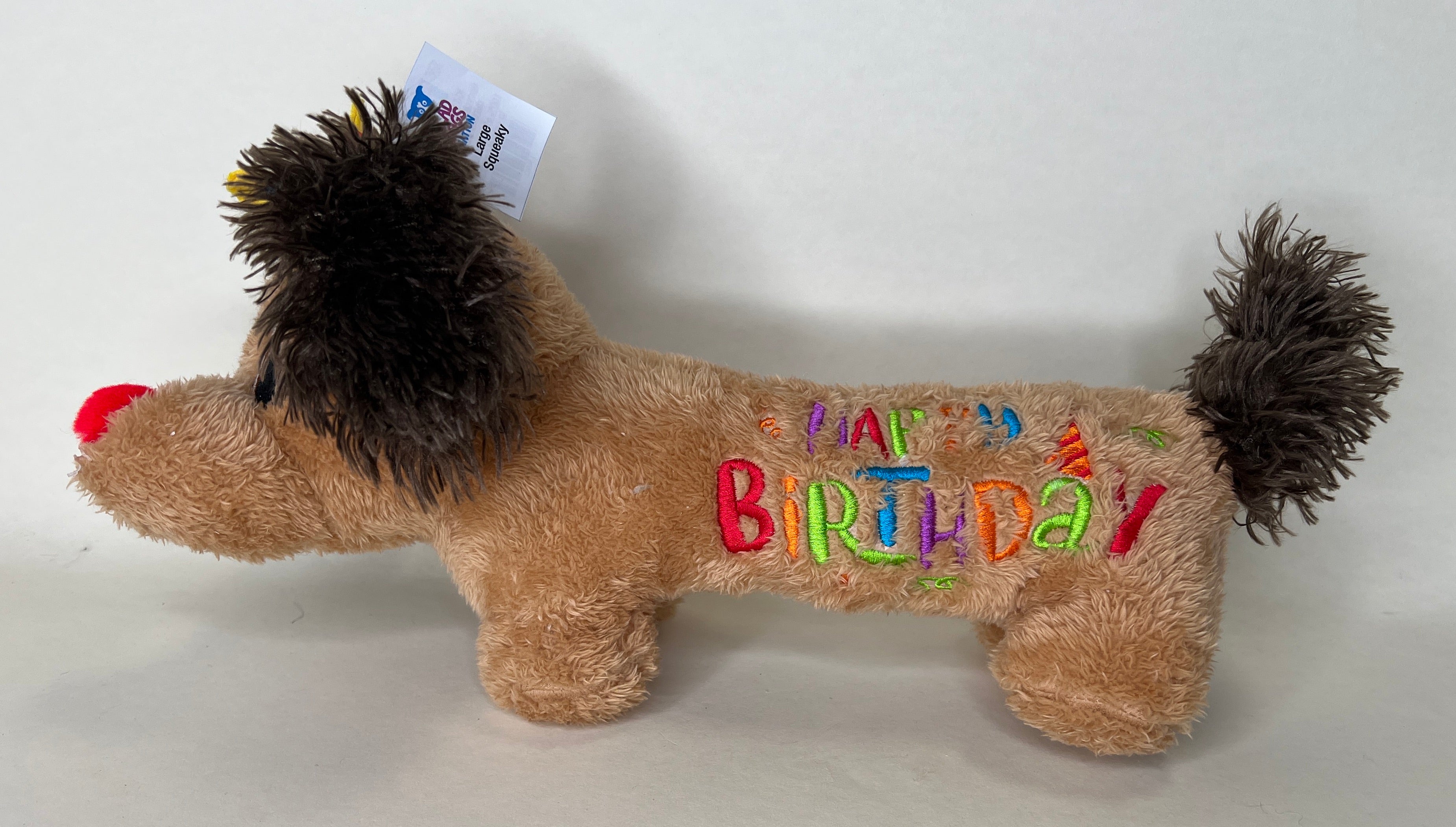 25% OFF! Birthday Stuffed & Squeaky Toys for Dogs & Puppies