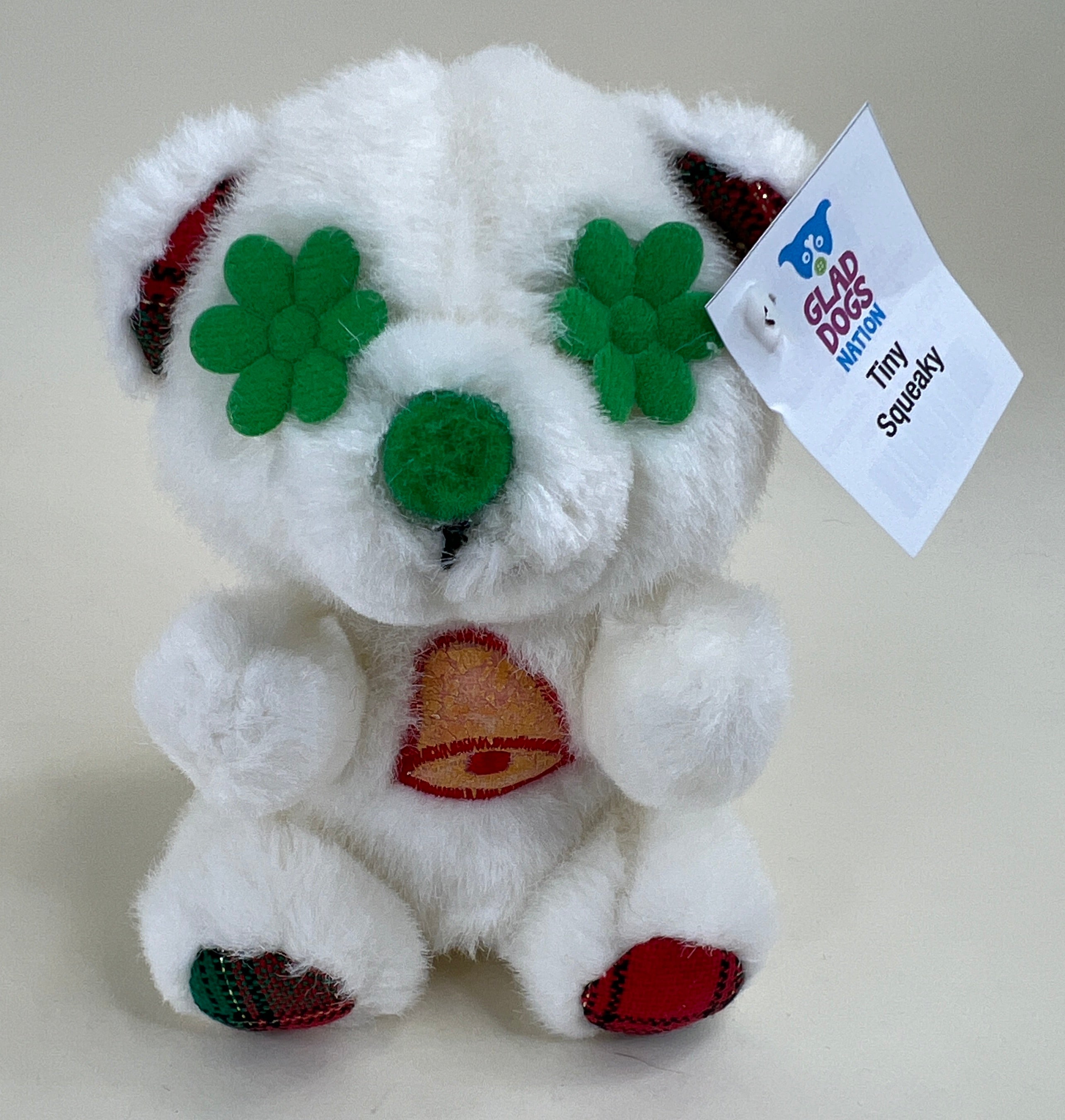 Tiny Stuffed & SQUEAKY Plush Holiday Dog & Cat Toys