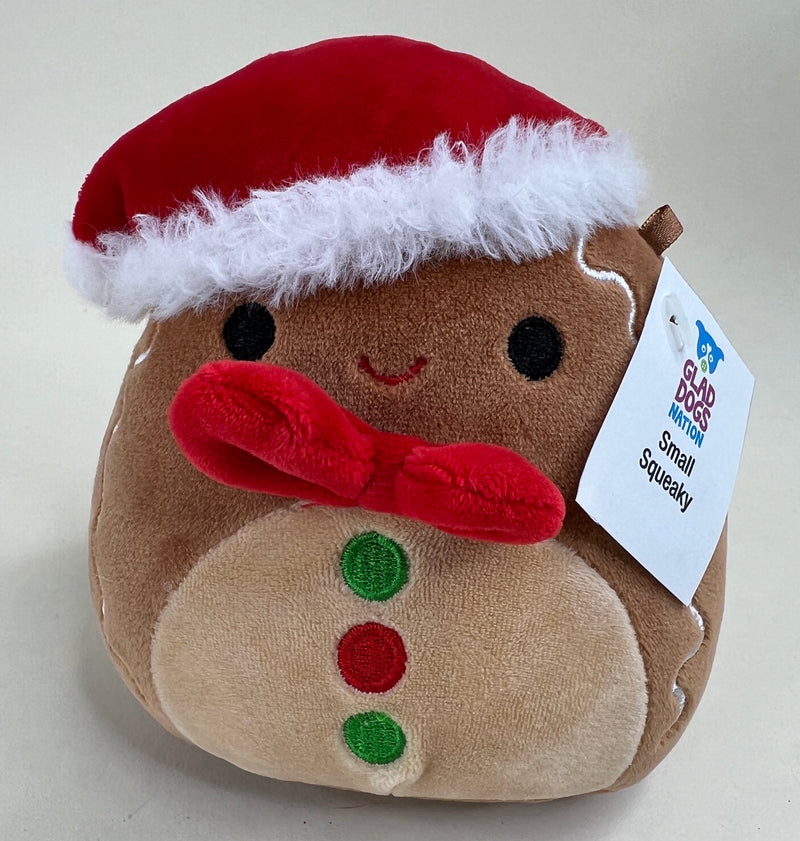 Small Stuffed & SQUEAKY Plush Holiday Dog Toys