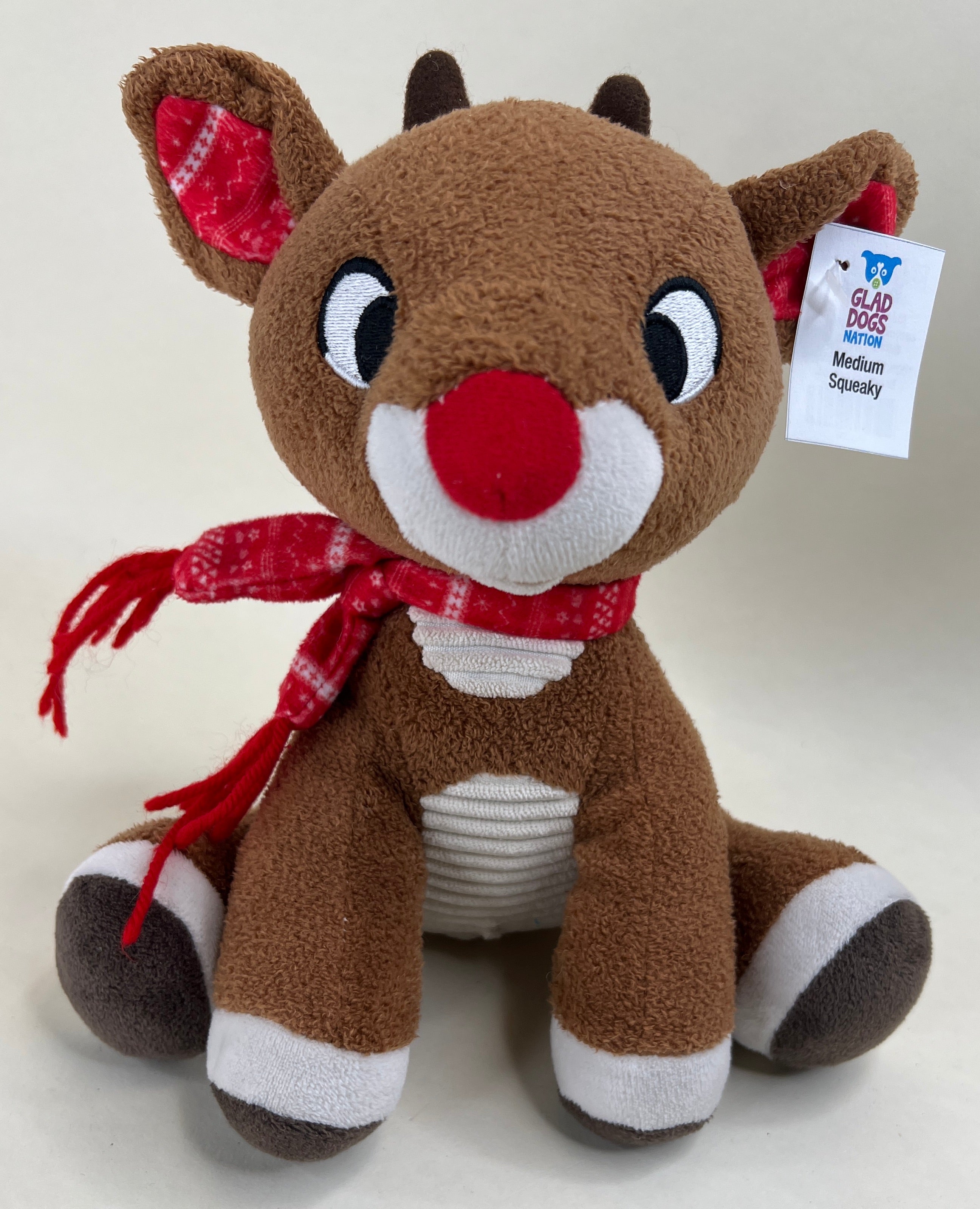 Medium Stuffed & SQUEAKY Holiday Dog Toys