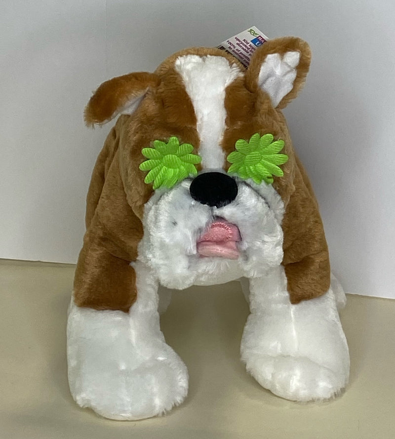 Mini Me Squeaky Breed Dog Toy: Bulldog