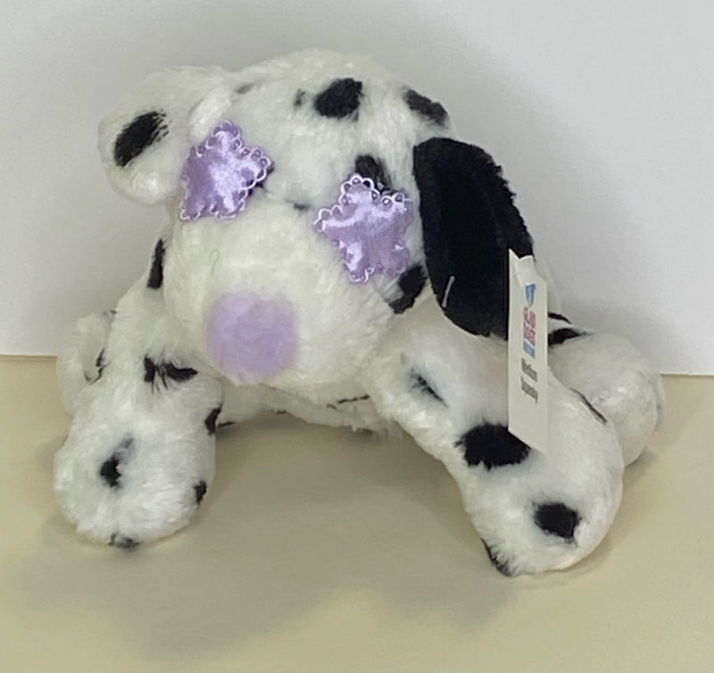 Mini Me Breed Dog Toy: Dalmatian,Squeak & NO Squeak