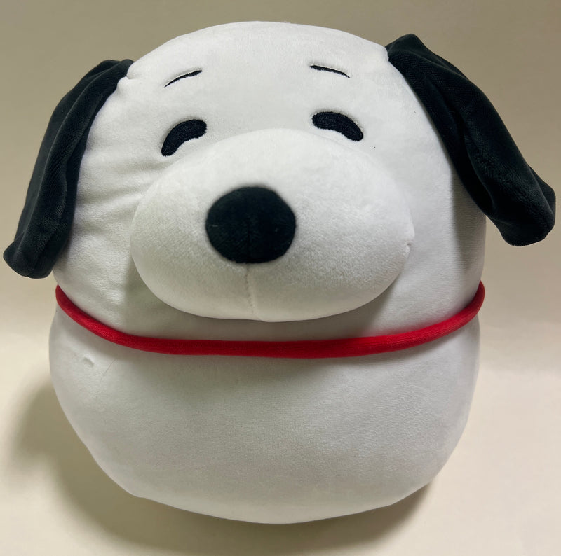 Large Squishy Cuddlers Super Soft Plush Dog Toys: Squeak & NO Squeak