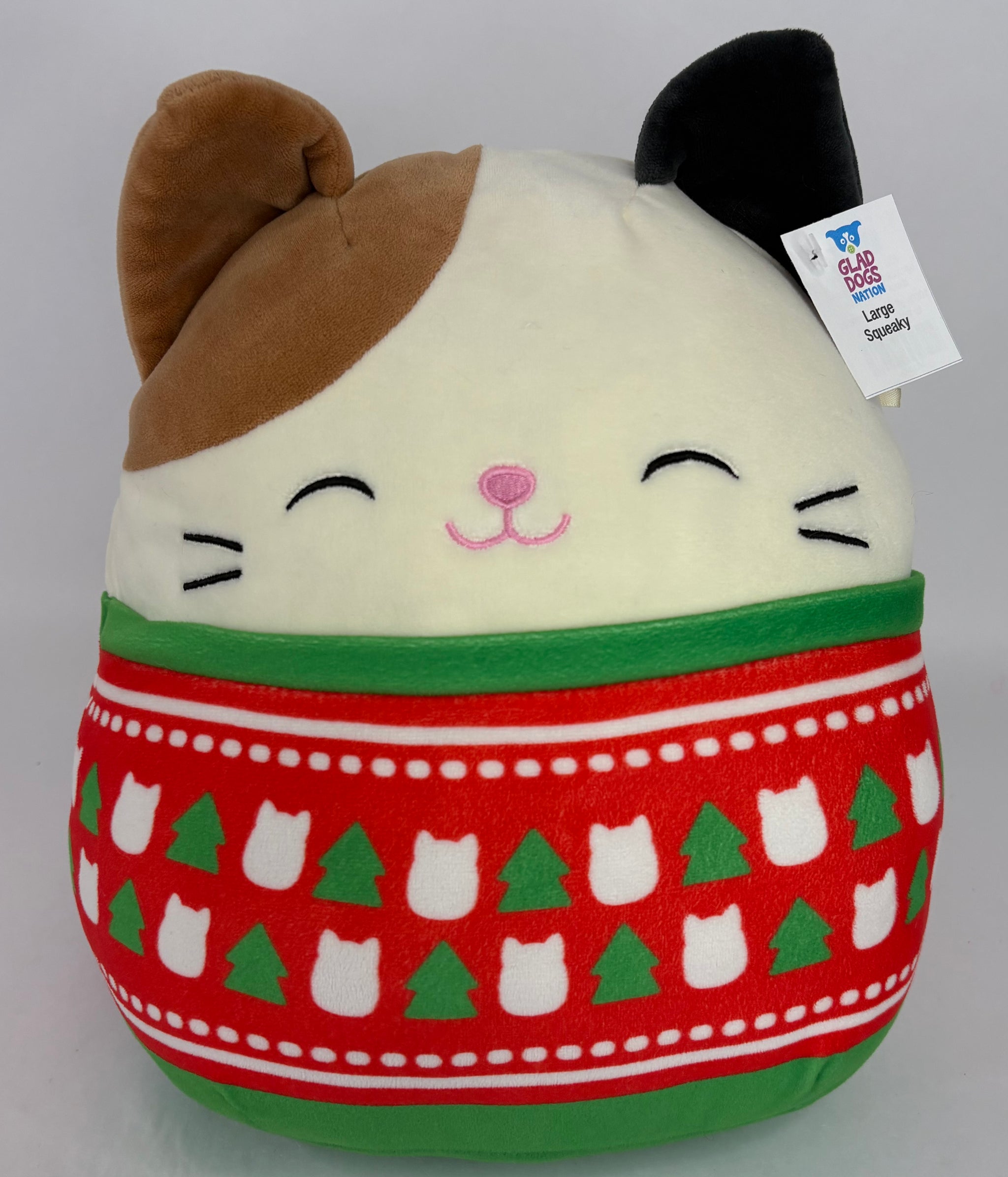 25% OFF! Large Stuffed & SQUEAKY Plush Holiday Dog Toys