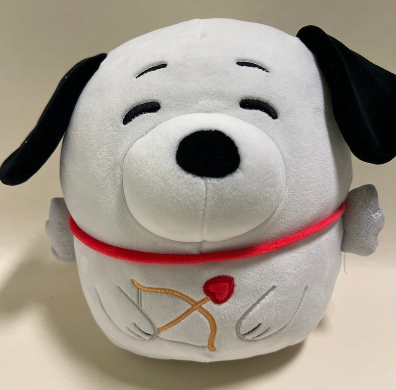 BOGO! Medium Squishy Cuddlers Super Soft Plush Dog Toys: Squeak & NO Squeak