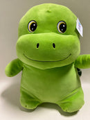 BOGO! Large Squishy Cuddlers Super Soft Plush Pet Toys: Squeak & NO Squeak