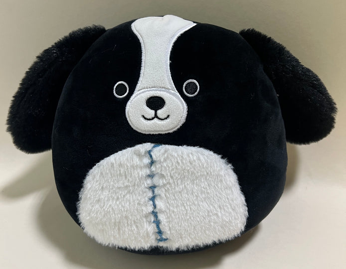 Mini Me Squeaky Breed Dog Toy: Black & White Mutts