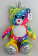 Rainbow Themed Squeaky & NO Squeak Dog Toys S-XXL