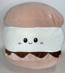 BOGO! Large Squishy Cuddlers Super Soft Plush Pet Toys: Squeak & NO Squeak