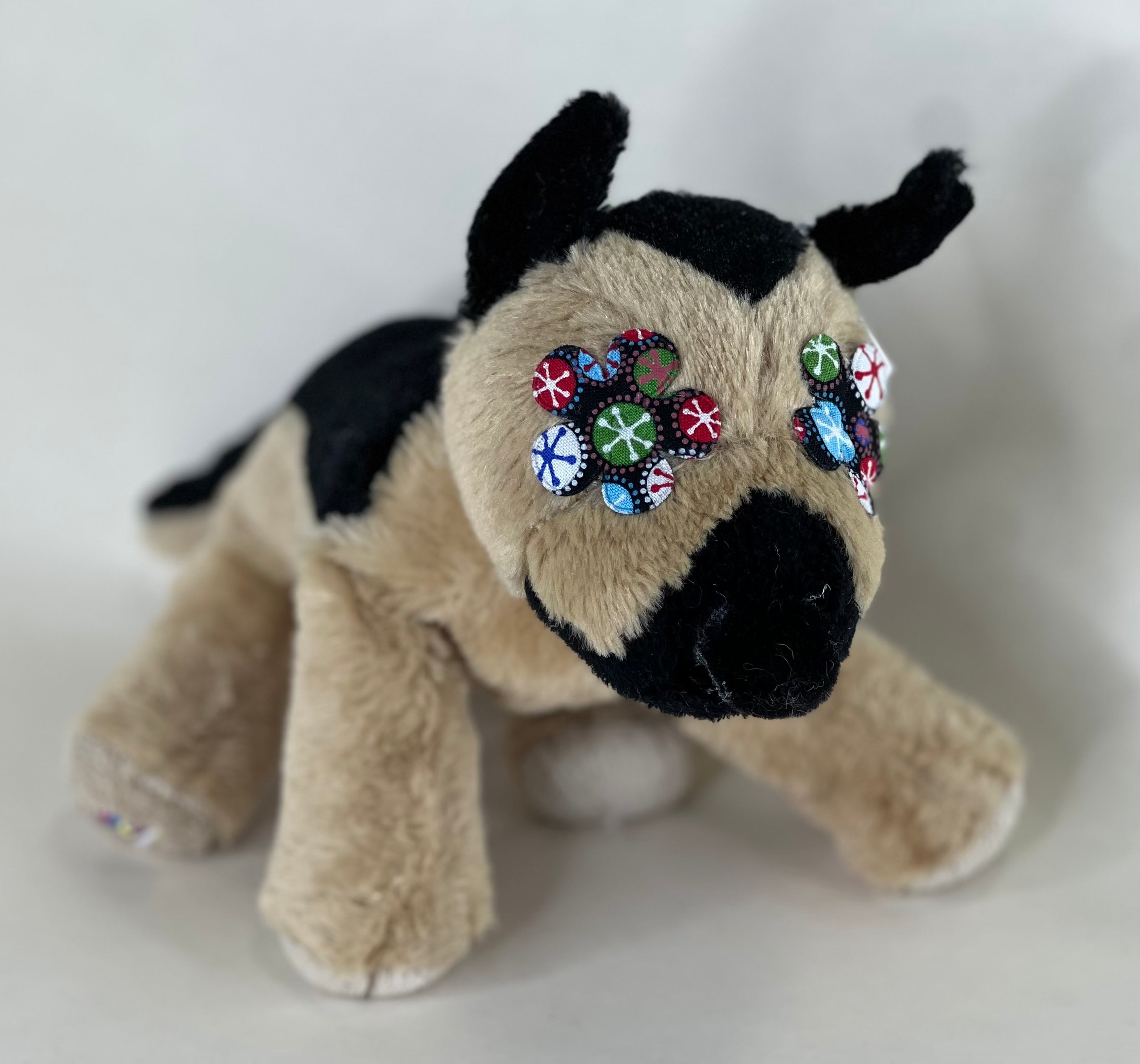 Mini Me Squeaky & NO Squeak Breed Dog Toy: German Shepherd