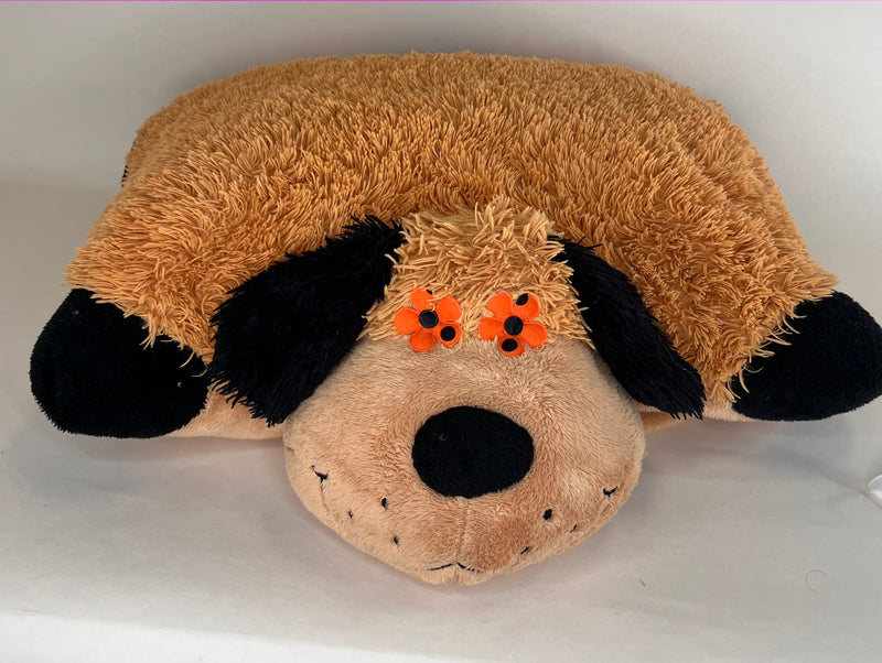 Pillow Pals Squeaky Stuffed Dog Toys: M, L & XL