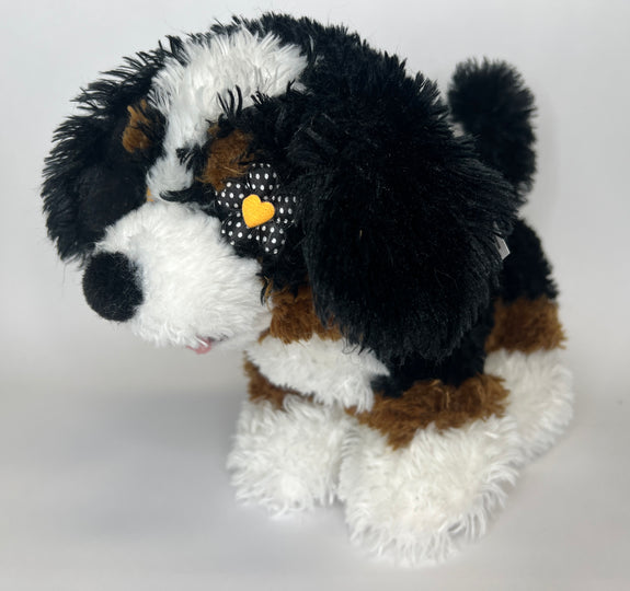 Mini Me Squeaky Breed Dog Toy: Bernese Mountain Dog