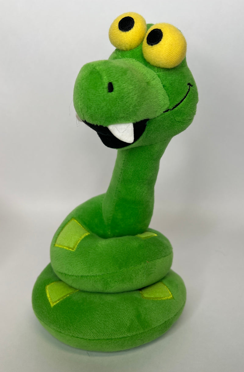 25% OFF! Stuffed & Squeaky Snake Multiple Squeaker Dog Toys