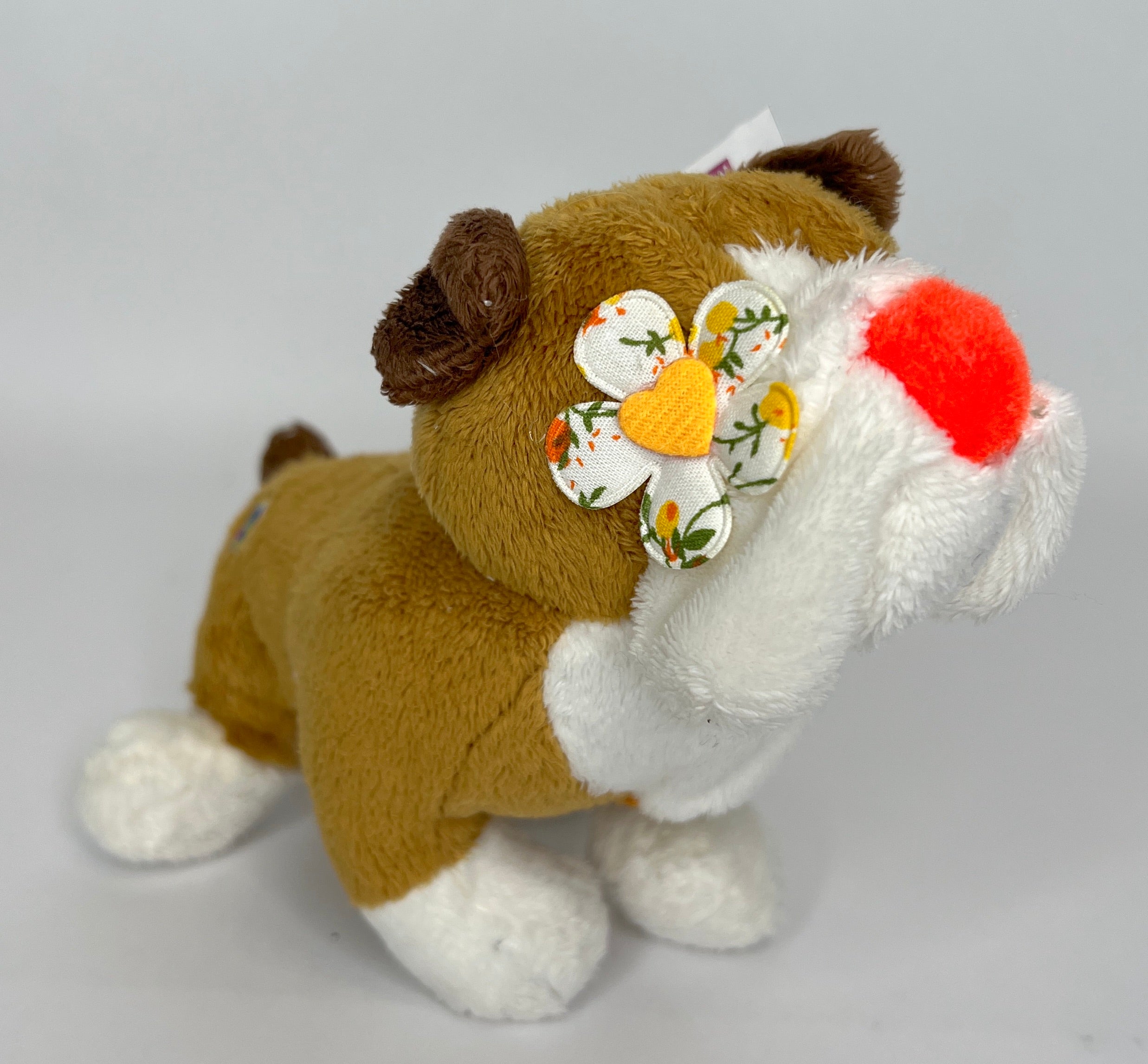 Mini Me Squeaky Breed Dog Toy: Bulldog
