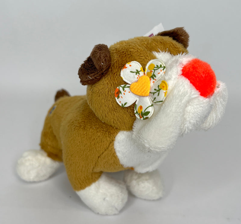 Mini Me Squeaky Breed Dog Toy: Bulldog