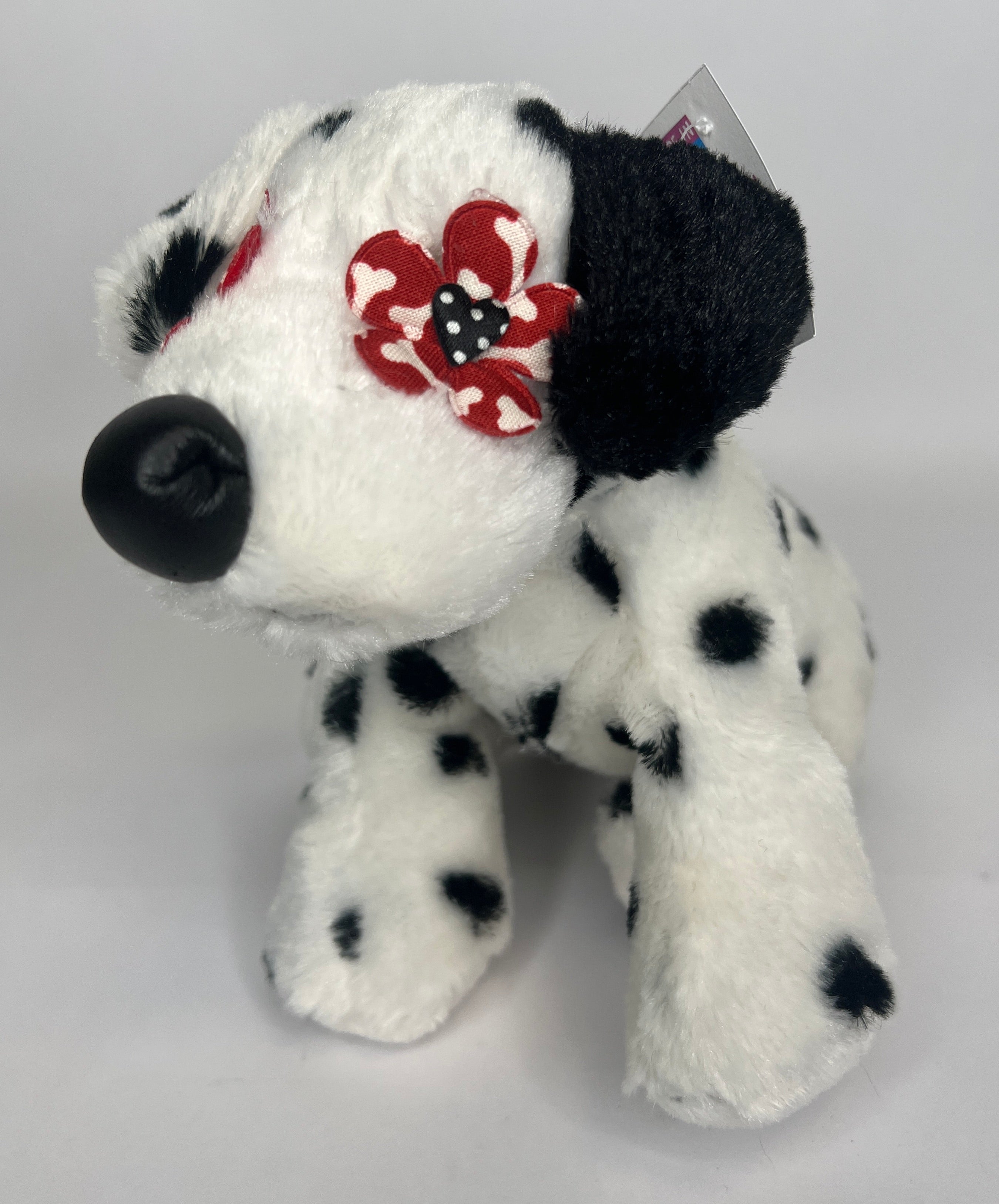 Mini Me Breed Dog Toy: Dalmatian,Squeak & NO Squeak