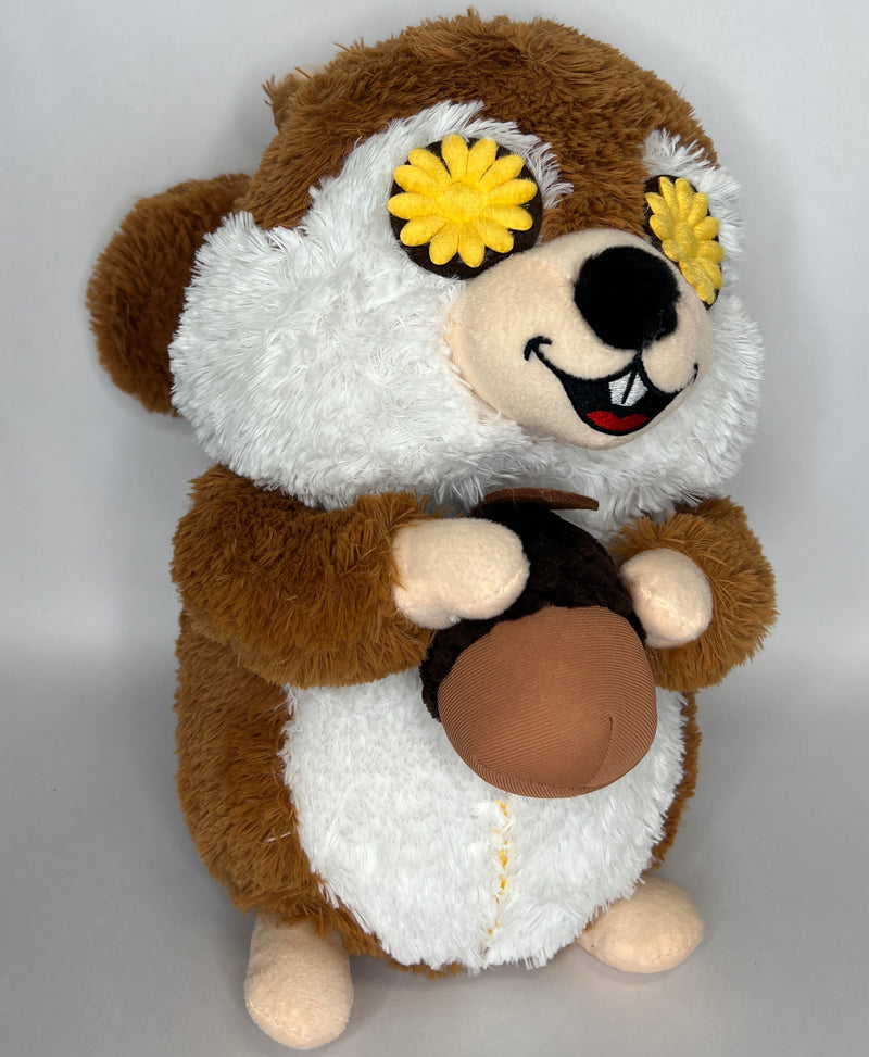 Extra Large / XL Stuffed & NO SQUEAK Dog Toys: 15"-20"