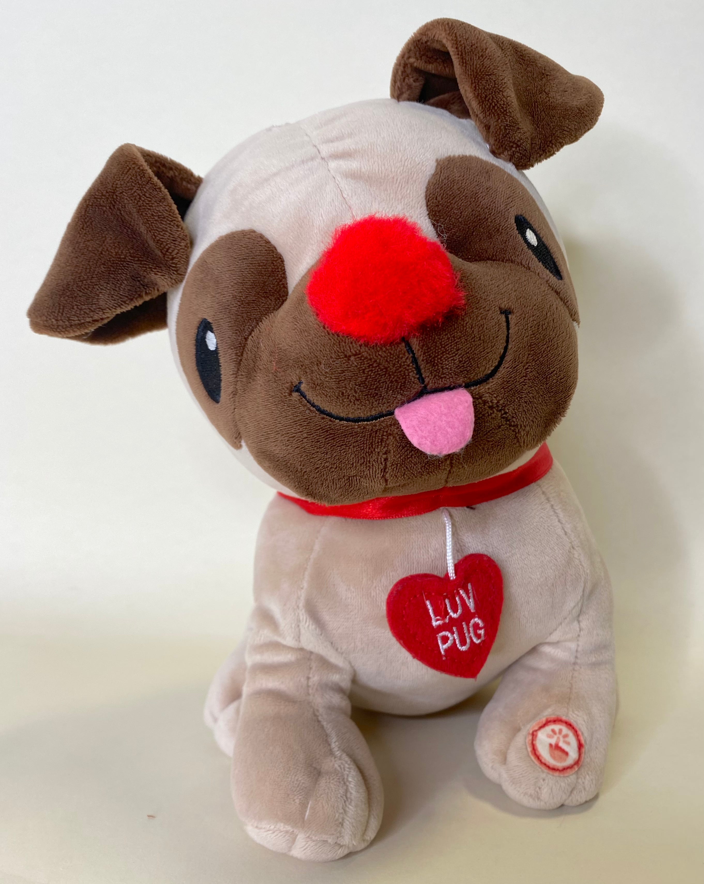 Hearts, Love & Candy Dog Toy: Squeak & NO Squeak, All Sizes