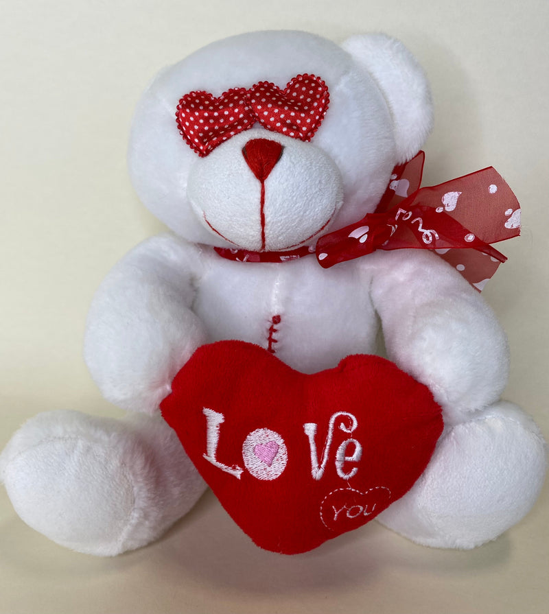 Hearts, Love & Candy Dog Toy: Squeak & NO Squeak, All Sizes