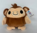 Tiny Squishy Cuddlers Super Soft Plush Pet Toys: Squeak & NO Squeak