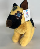 Mini Me Squeaky & NO Squeak Breed Dog Toy: German Shepherd