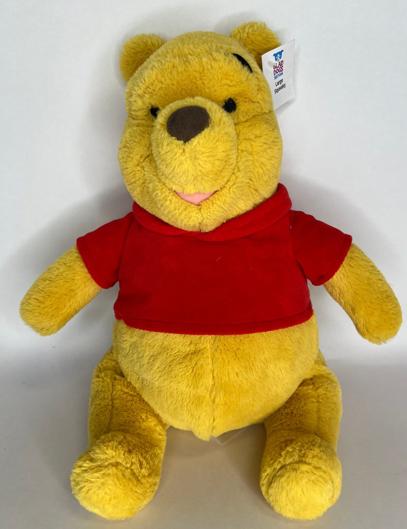 Winnie the Pooh Squeaky & NO Squeak Dog Toys: All Sizes