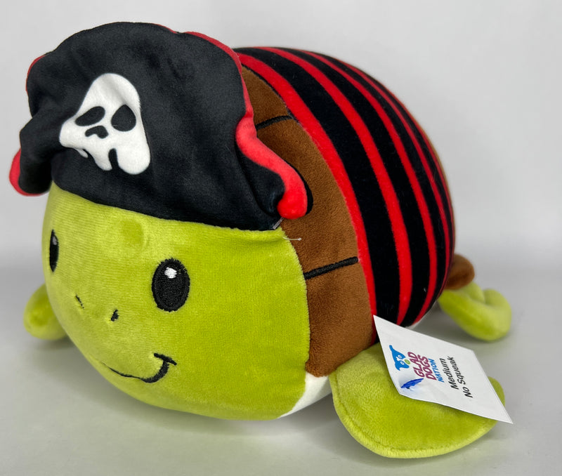 BOGO! Medium Squishy Cuddlers Super Soft Plush Pet Toys: Squeak & NO Squeak