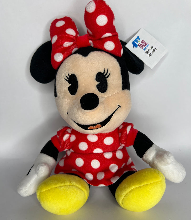 60% OFF! Minnie Mouse Stuffed Dog Toys: Squeak & NO Squeak, All Sizes