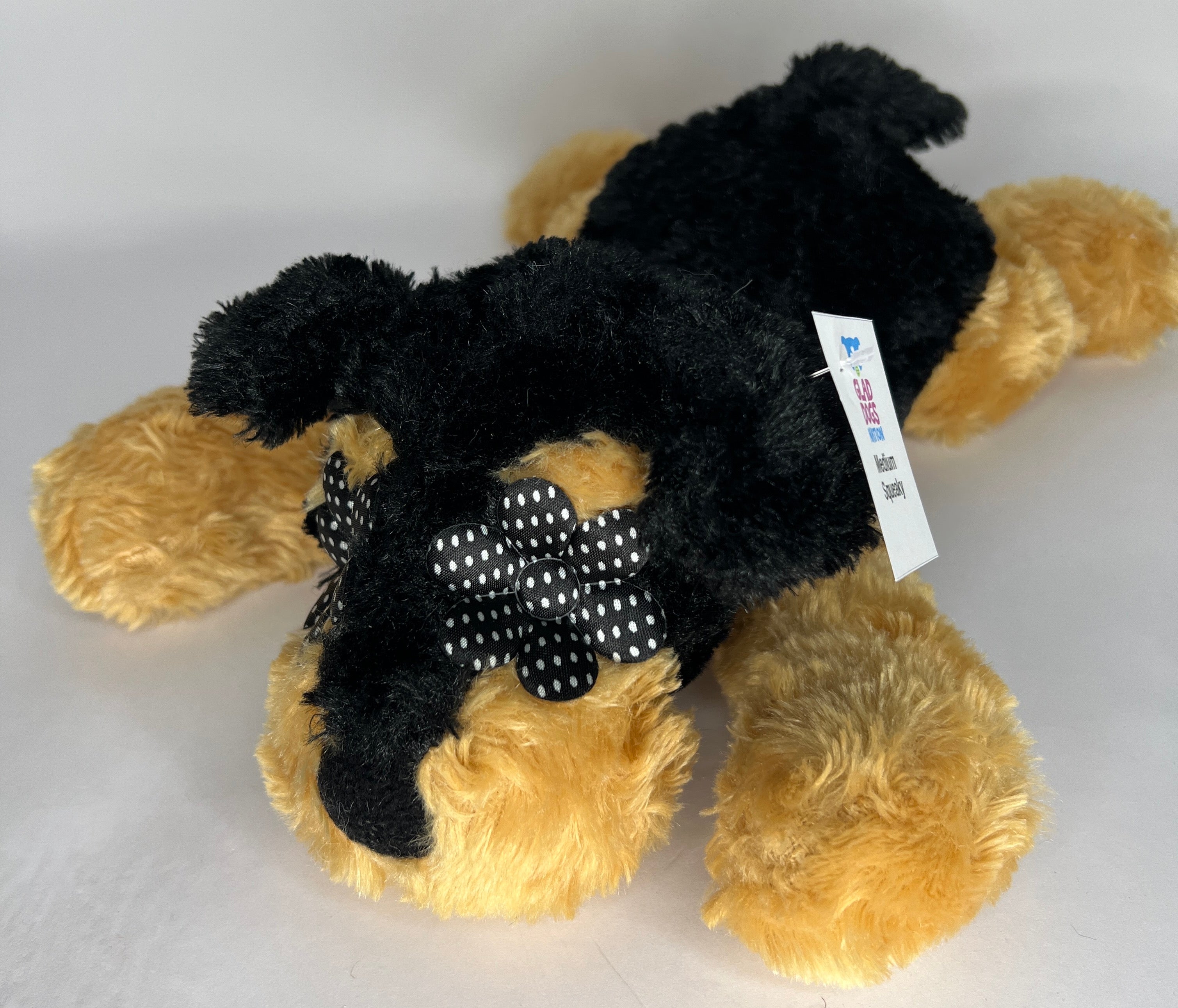 Mini Me Squeaky Breed Dog Toy: Rottweiler / Rottie