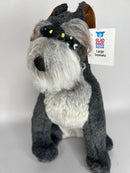 Mini Me Squeaky Breed Dog Toy: Schnauzer