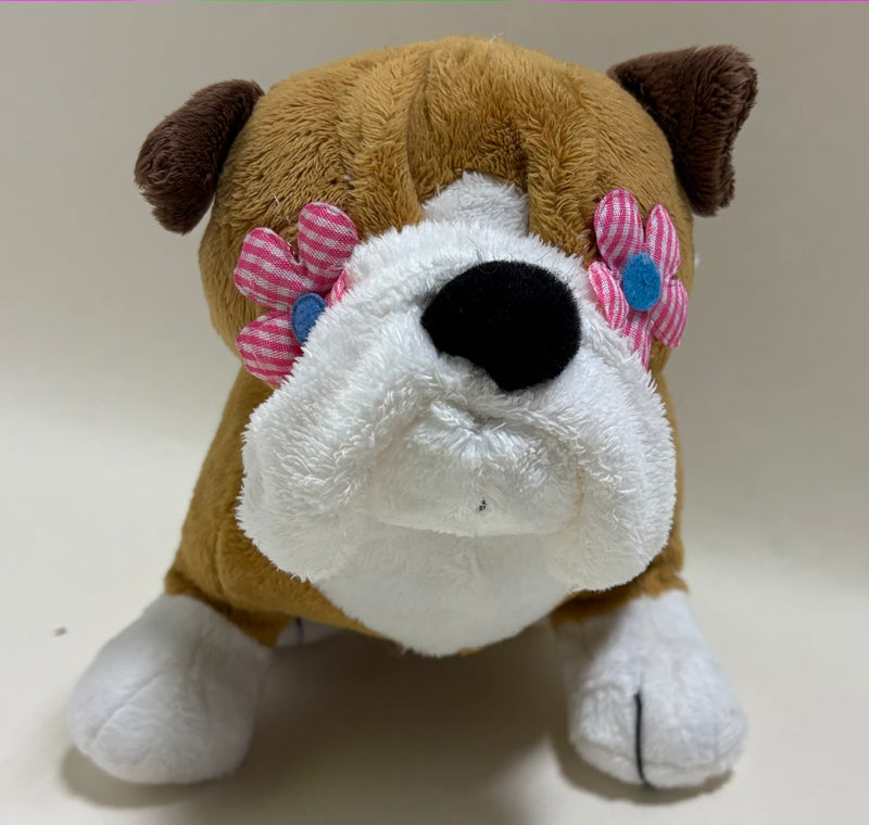 Mini Me Squeaky Breed Dog Toy: Bulldog