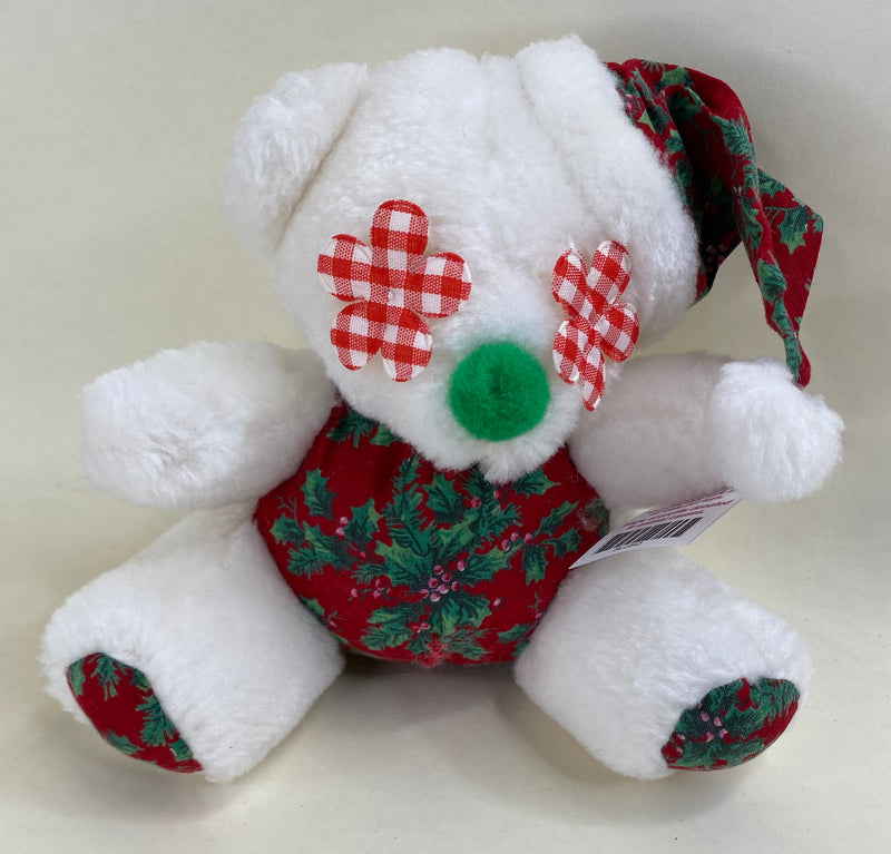 Small Stuffed & SQUEAKY Plush Holiday Dog Toys