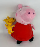 Peppa Pig & Family Squeaky & NO Squeak Dog Toys: All Sizes