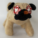 Mini Me Squeaky Breed Dog Toy: Pug
