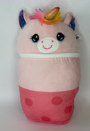 BOGO! Large Squishy Cuddlers Super Soft Plush Pet Toys: Squeak & NO Squeak