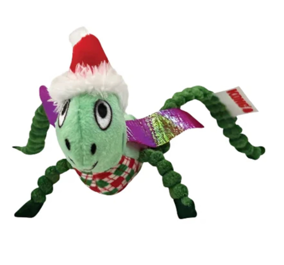 $3 OFF! KONG Holiday Crackles Grasshopper with Catnip