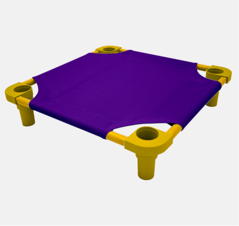 4Legs4Pets Elevated Pet Bed: LOS ANGELES Football Team Spirit